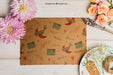 Free Cardboard Wedding Set With Tags On Plate Psd