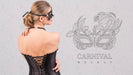 Free Carnival Mockup With Image Of Woman Psd