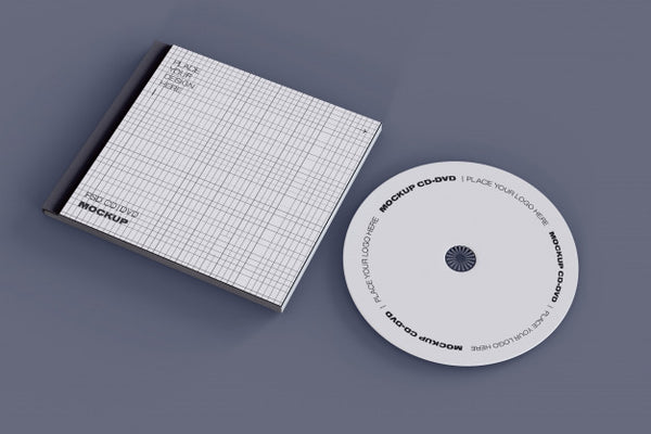 Free Cd And Case Mockup Psd