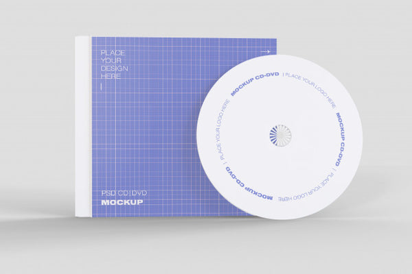 Free Cd And Case Mockup Psd