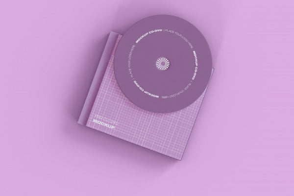 Free Cd And Case Mockup Psd