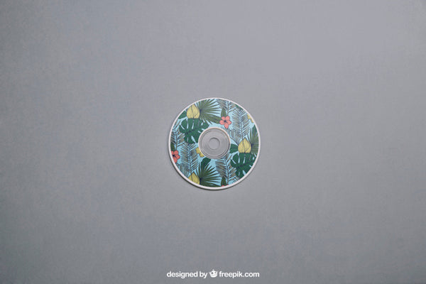 Free Cd Mockup Psd