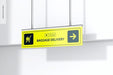 Free Ceiling Sign Mockup Psd