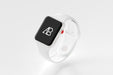 Free Ceramic Apple Watch Series 3 Mockup