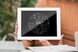 Free Chalkboard With Blog Message Psd