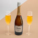 Free Champagne Bottle With Mock-Up Psd