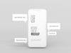 Free Chat Messaging Conversation On Mobile Phone Mockup Psd