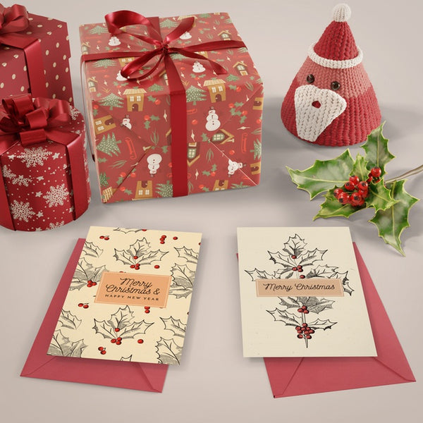 Free Christmas Card Surprise For Loved One Psd
