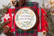 Free Christmas Food Concept Mock-Up Psd