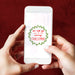 Free Christmas Holiday Greeting Design Mockup Psd