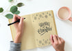 Free Christmas Holiday Greeting Design Mockup