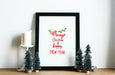 Free Christmas Holiday Greeting Design Mockup