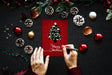 Free Christmas Holiday Greeting Design Mockup