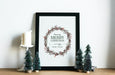 Free Christmas Holiday Greeting Design Mockup
