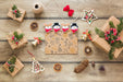 Free Christmas Mockup With Cover Or Letter Psd