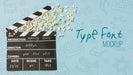 Free Cinema Arrangement With Background Mock-Up Psd