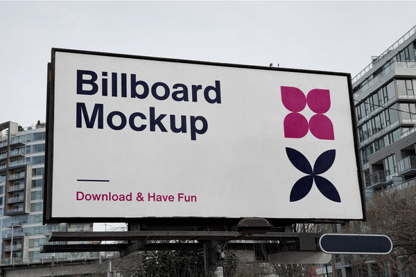Free City Billboard Psd Mockup