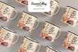 Free Classic Enamel Mug Mockup Psd