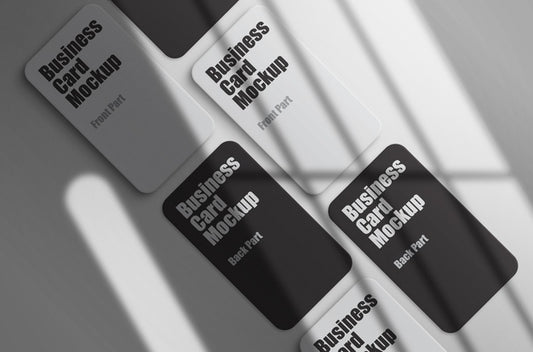 Free Clean And Minimal Business Card Mockup Psd Psd
