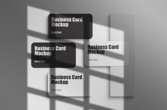 Free Clean And Minimal Business Card Mockup Template Psd