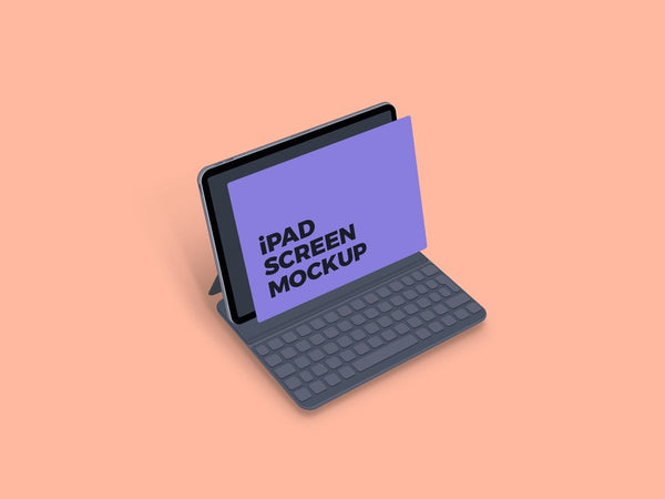 Free Clean Ipad Screen Mockup