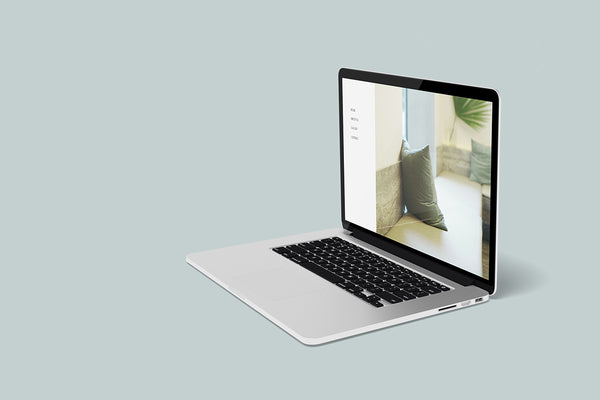 Free Clean Macbook Mockup