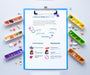 Free Clipboard With Pills On Table Psd