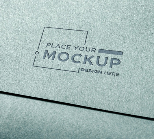 Free Close-Up Business Card Mock-Up Psd