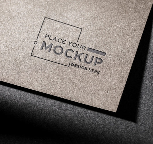 Free Close-Up Identity Card Mock-Up Psd