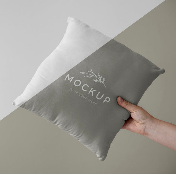 Free Close Up Pillow Mock Up Psd