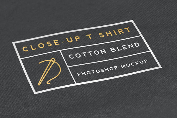 Free Close-Up T Shirt Mockup