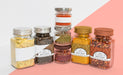 Free Collection Of Labeling Jars With Spices Psd