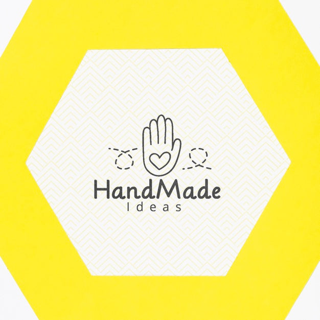 Free Colorful Artistic Frame With Mock-Up Psd