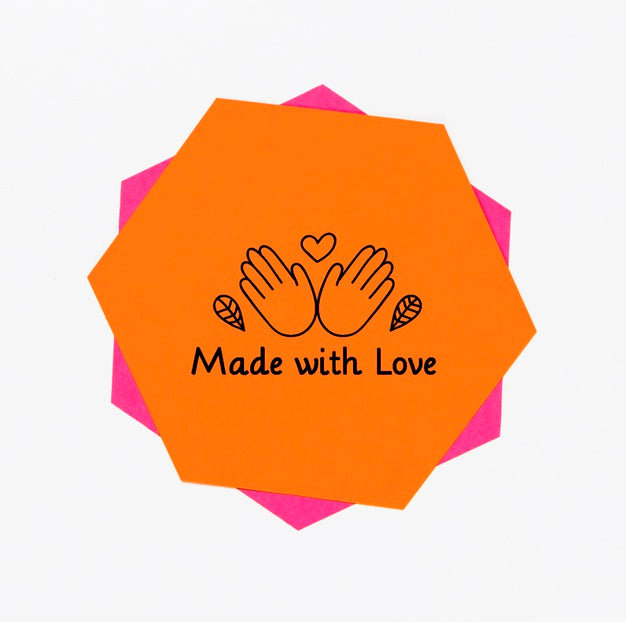 Free Colorful Artistic Frame With Mock-Up Psd