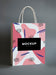 Free Colorful Shopping Paper Bag Mockup Psd