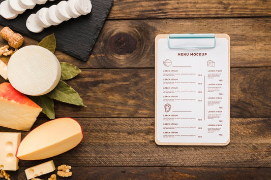 Free Composition Of Delicious Types Of Food Psd