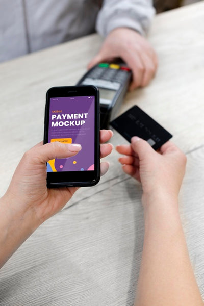 Free Composition Of Mobile Payment Application Psd