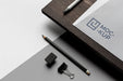 Free Composition Of Mock-Up Stationery On Wood Psd