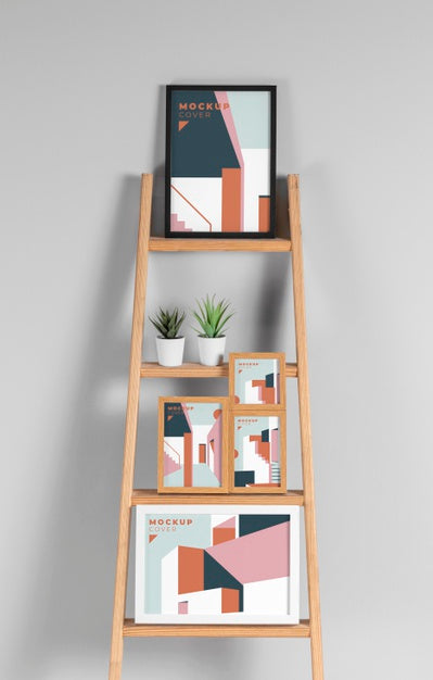 Free Composition Of Modern Mock-Up Frames Psd