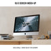 Free Computer Mock Up Design Psd