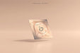 Free Condom Packaging Mockup Psd