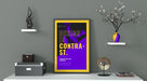 Free Contrasting Photo Frame Poster Mockup Psd