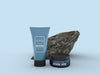 Free Cosmetic Cream Container And Tube Mockup For Cream, Lotion, Serum, Skincare Blank Bottle Packaging. Psd