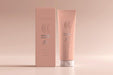 Free Cosmetic Cream Tube With Box Mockup Psd