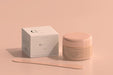 Free Cosmetic Jar And Box Mockup Psd