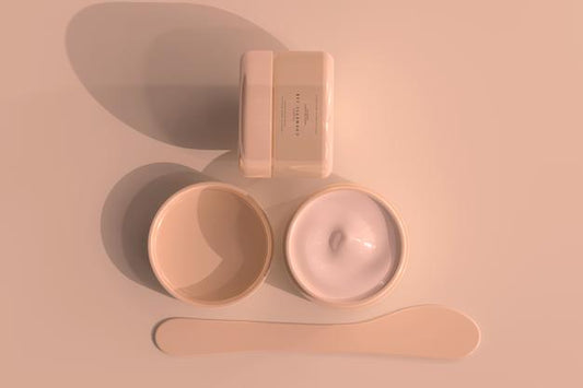 Free Cosmetic Jar Mockup Psd