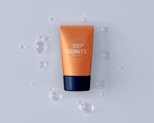 Free Cosmetic Product Packaging Mockup Psd