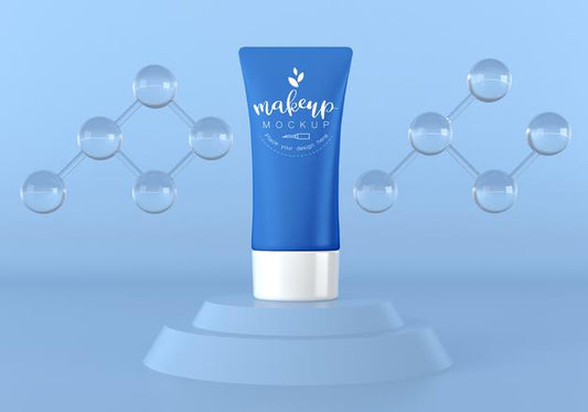 Free Cosmetic Product Packaging Mockup Psd