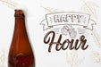 Free Craft Beer Available On Happy Hour Psd
