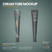 Free Cream Tube Mockup Psd